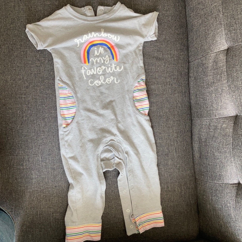 Rainbow is my fav color NWOT onesie